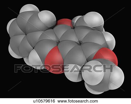 Methoxyisoflavone molecule View Large Illustration Stock Illustration - Methoxyisoflavone molecule. Fotosearch