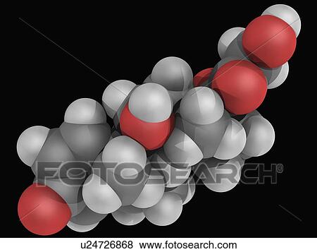 Methylprednisolone drug molecule View Large Illustration Stock Illustration - Methylprednisolone drug molecule. Fotosearch