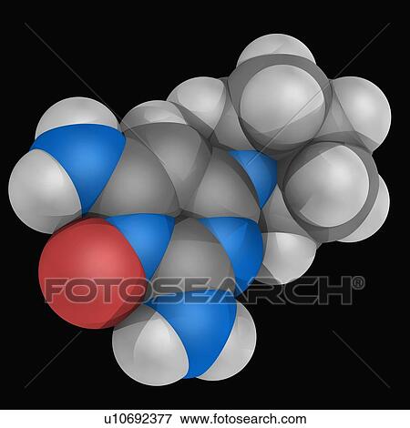 Minoxidil drug molecule View Large Illustration Stock Illustration - Minoxidil drug molecule. Fotosearch