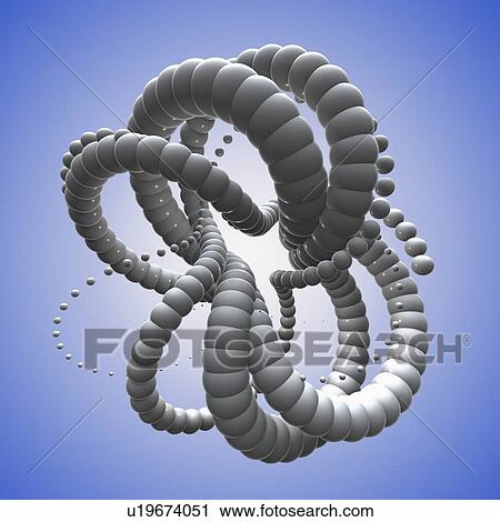 Clip Art - Nanospheres, artwork. Fotosearch
