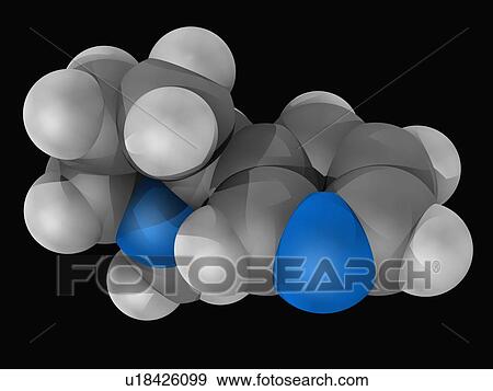 Nicotine molecule View Large Illustration Stock Illustration - Nicotine molecule. Fotosearch