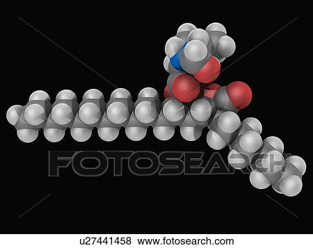 Orlistat drug molecule View Large Illustration Stock Illustration - Orlistat drug molecule. Fotosearch