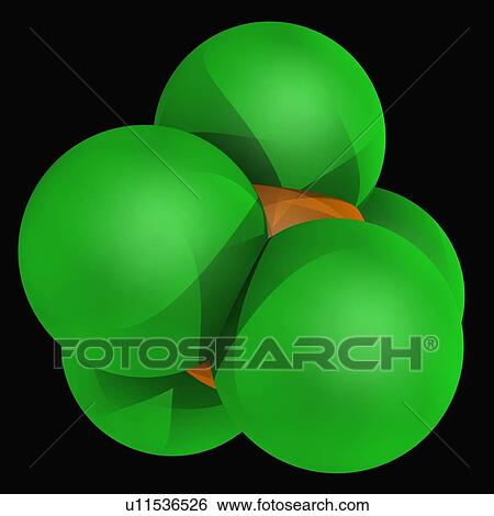 Stock Illustration - Phosphorus pentachloride molecule. Fotosearch