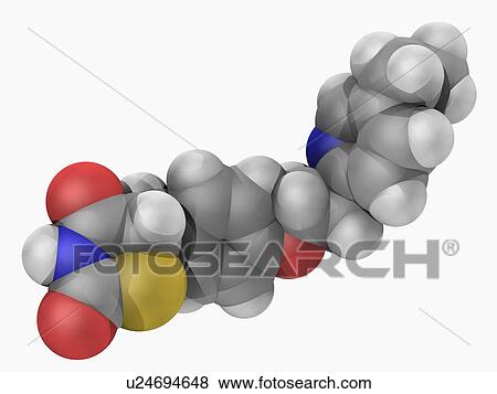 Pioglitazone drug molecule View Large Illustration Stock Illustration - Pioglitazone drug molecule. Fotosearch
