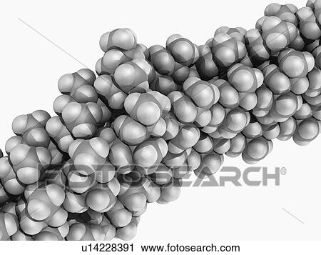 Clip Art - Polypropylene molecule. Fotosearch
