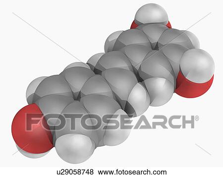 Resveratrol molecule View Large Illustration Stock Illustration - Resveratrol molecule. Fotosearch