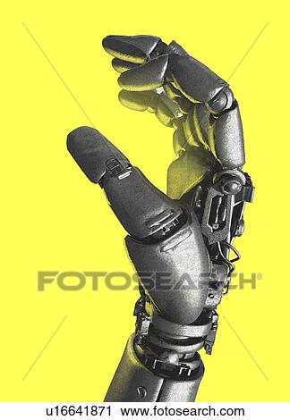 Robotic hand, artwork View Large Illustration Clip Art - Robotic hand, artwork. Fotosearch