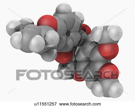 Rotenone molecule View Large Illustration Stock Illustration - Rotenone molecule. Fotosearch