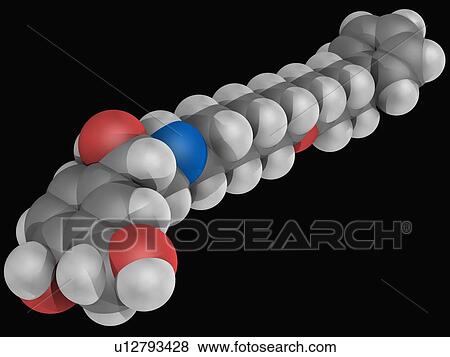 Salmeterol drug molecule View Large Illustration Stock Illustration - Salmeterol drug molecule. Fotosearch