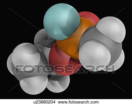 Sarin molecule View Large Illustration Stock Illustration - Sarin molecule. Fotosearch