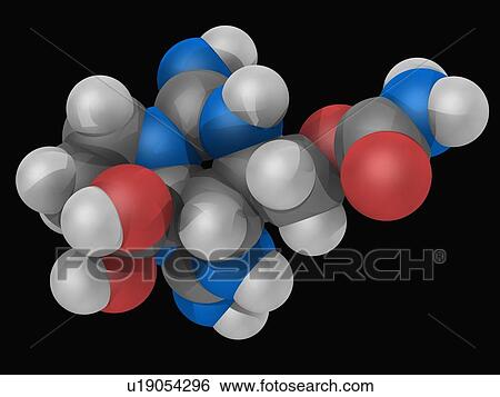 Stock Illustration - Saxitoxin neurotoxin molecule. Fotosearch