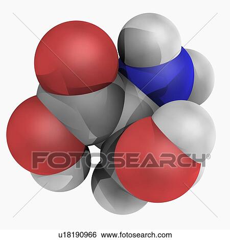 Serine molecule View Large Illustration Stock Illustration - Serine molecule. Fotosearch