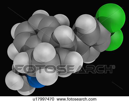 Sertraline drug molecule View Large Illustration Clipart - Sertraline drug molecule. Fotosearch