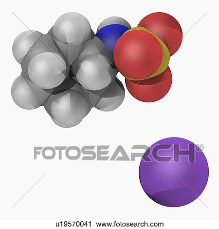 Sodium cyclamate molecule View Large Illustration Clip Art - Sodium cyclamate molecule. Fotosearch
