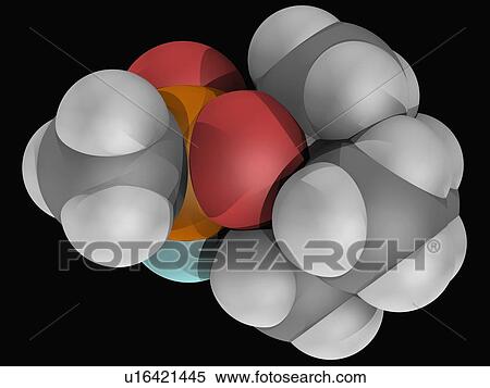 Soman molecule View Large Illustration Stock Illustration - Soman molecule. Fotosearch