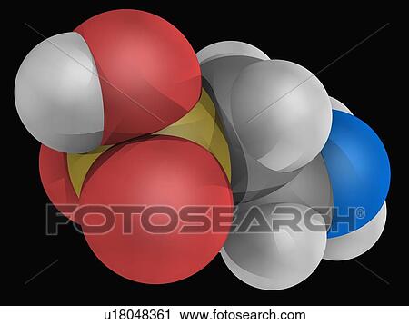 Taurine molecule View Large Illustration Clip Art - Taurine molecule. Fotosearch