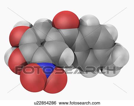 Tolcapone drug molecule View Large Illustration Stock Illustration - Tolcapone drug molecule. Fotosearch