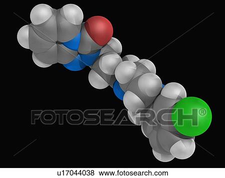 Trazodone drug molecule View Large Illustration Stock Illustration - Trazodone drug molecule. Fotosearch