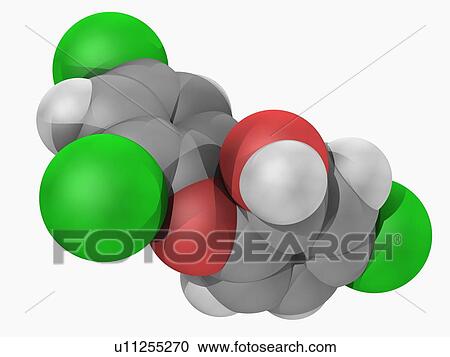 Triclosan molecule View Large Illustration Clipart - Triclosan molecule. Fotosearch