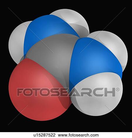 Urea molecule View Large Illustration Drawing - Urea molecule. Fotosearch