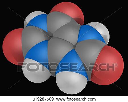 Uric acid molecule View Large Illustration Stock Illustration - Uric acid molecule. Fotosearch