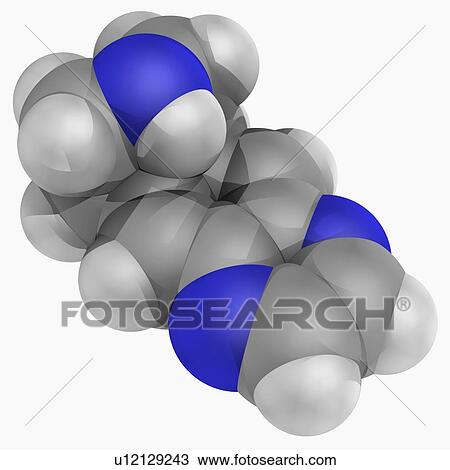 Varenicline drug molecule View Large Illustration Drawing - Varenicline drug molecule. Fotosearch