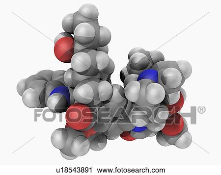 Vincristine drug molecule View Large Illustration Clip Art - Vincristine drug molecule. Fotosearch
