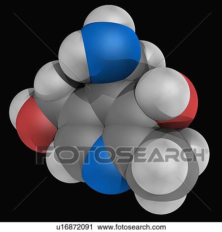Vitamin B6 pyridoxamine molecule View Large Illustration Clip Art - Vitamin B6 pyridoxamine molecule. Fotosearch