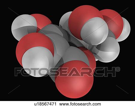Vitamin C ascorbic acid molecule View Large Illustration Clip Art - Vitamin C ascorbic acid molecule. Fotosearch