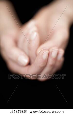Clip Art - Woman's hands. Fotosearch