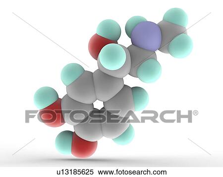 Adrenaline epinephrine molecule View Large Illustration Stock Illustration - Adrenaline epinephrine molecule. Fotosearch