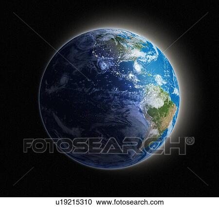 Americas, night-day artwork View Large Illustration Clipart - Americas, night-day artwork. Fotosearch