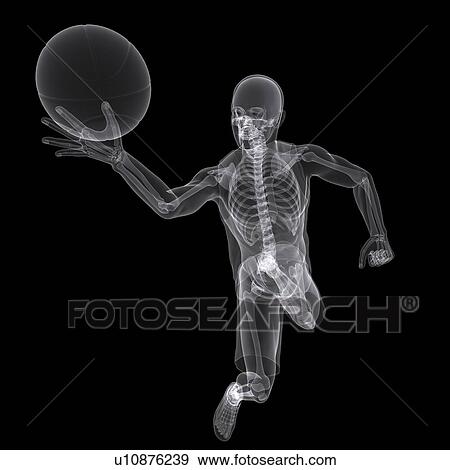 Basketball player, artwork View Large Illustration Stock Illustration - Basketball player, artwork. Fotosearch