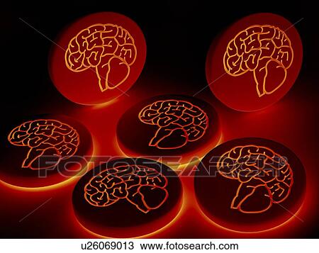 Brain drug View Large Illustration Drawing - Brain drug. Fotosearch