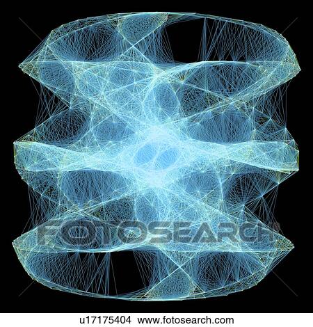 Stock Illustration - Lissajous figure, artwork. Fotosearch