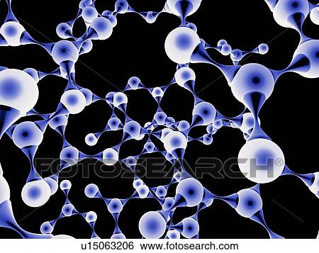 Molecule, artwork View Large Illustration Stock Illustration - Molecule, artwork. Fotosearch