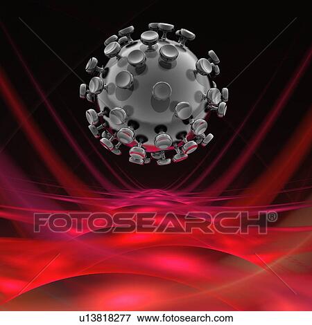 Nanoparticle, artwork View Large Illustration Stock Illustration - Nanoparticle, artwork. Fotosearch