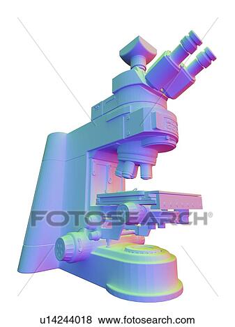 Optical light microscope with camera View Large Illustration Stock Illustration - Optical light microscope with camera. Fotosearch