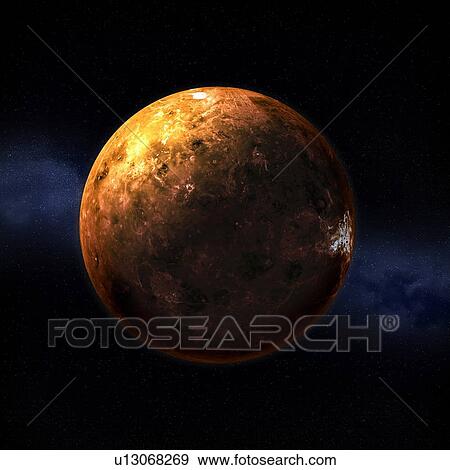 Venus, artwork View Large Illustration Stock Illustration - Venus, artwork. Fotosearch