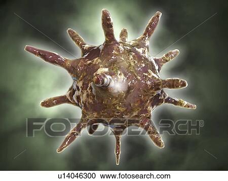 Virus, artwork View Large Illustration Clipart - Virus, artwork. Fotosearch