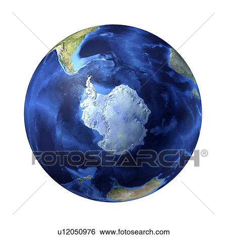 Stock Illustration - Antarctic, artwork. Fotosearch