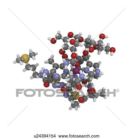 Bleomycin drug molecule View Large Illustration Stock Illustration - Bleomycin drug molecule. Fotosearch