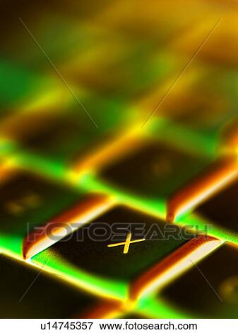 Computer keyboard View Large Illustration Stock Illustration - Computer keyboard. Fotosearch