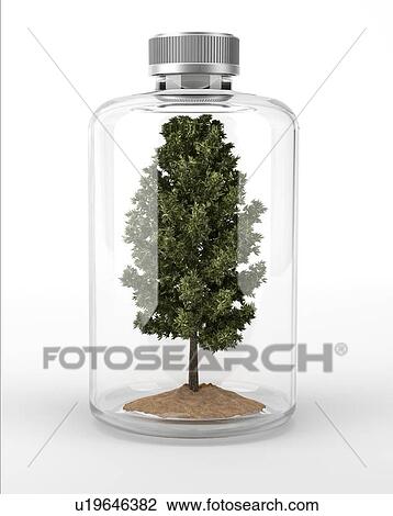 Drawing - Conservation, conceptual artwork. Fotosearch