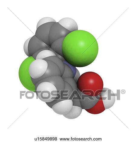 Diclofenac anti-inflammatory drug View Large Illustration Stock Illustration - Diclofenac anti-inflammatory drug. Fotosearch