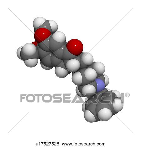 Donepezil Alzheimer's drug molecule View Large Illustration Stock Illustration - Donepezil Alzheimer's drug molecule. Fotosearch