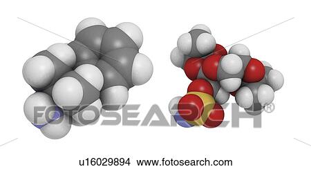 Stock Illustration - Obesity drug molecule. Fotosearch