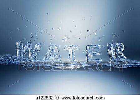 Stock Illustration - Water, artwork. Fotosearch