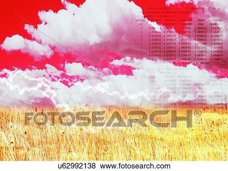 Arrangement, Complex, Clouds, Art, Agriculture View Large Illustration Stock Illustration - Arrangement, Complex, Clouds, Art, Agriculture. Fotosearch