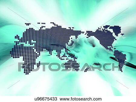 Drawing - Composite Image, Digital Composite, Digitally Generated Image, Illustration And Painting. Fotosearch